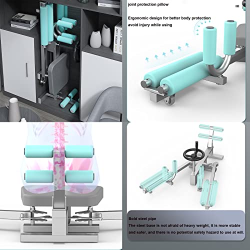Image of Leg Stretcher Heavy Duty, Improve Leg Flexibility, Leg Stretcher Training Machine, Muscle Lift Machine Dance Leg Step Training for Home Gym, for Men /Women A (A )