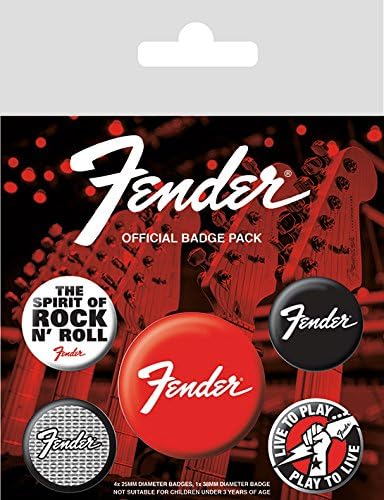 Amazon Co Jp フェンダー ロゴマーク バッジ 5ヶセット Fender Logomark Badge ホビー 通販