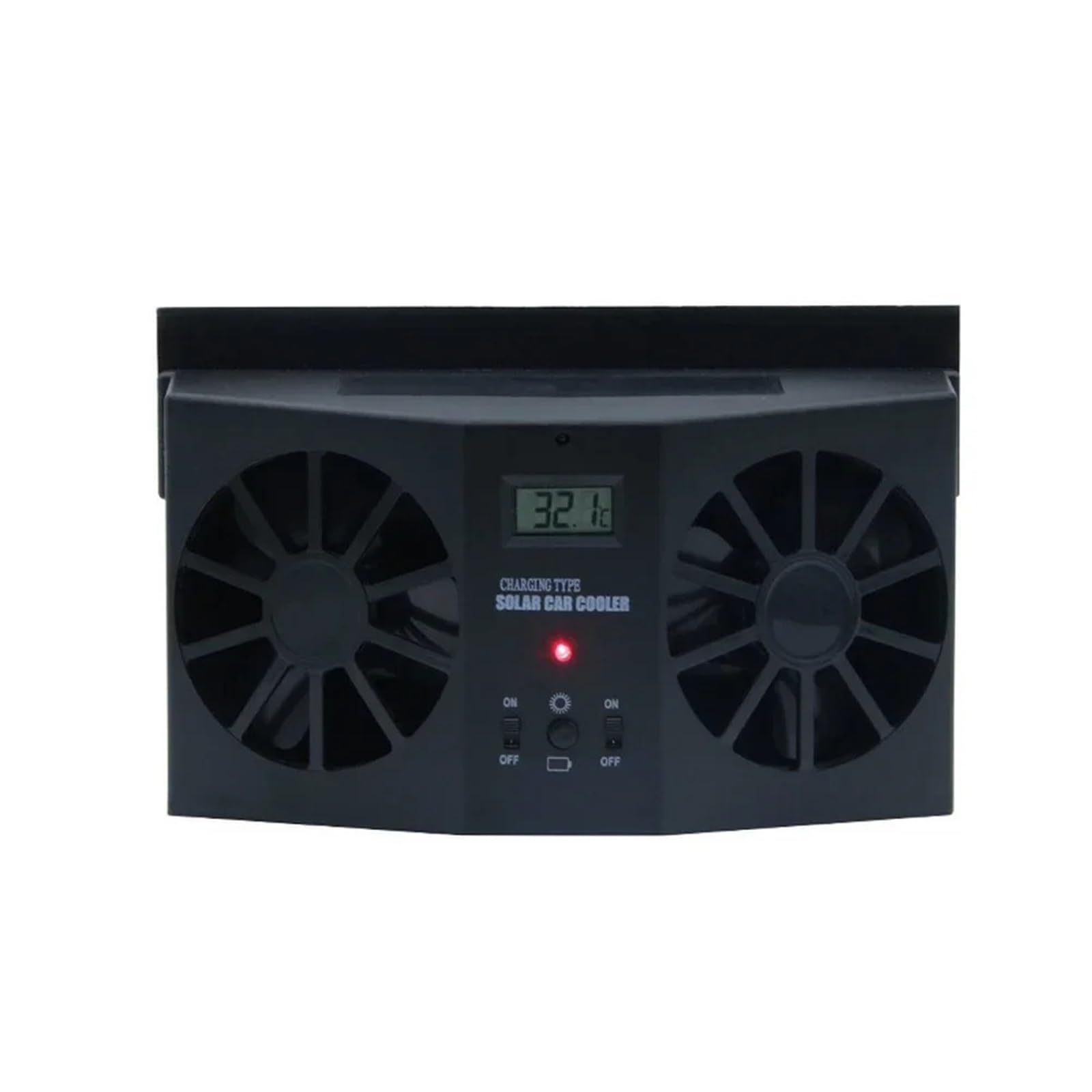 Moteur soufflant voiture Refroidisseur d'air à énergie solaire, système de refroidissement, climatiseur, radiateur