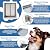 Plexidor Performance Pet Doors for Cats and Dogs - Wall Mount Pet Door with Lock and Key - Energy Efficient - White