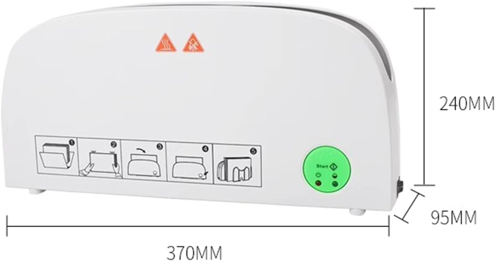 Machine À Relier Électrique Thermofusible Portable A4 33 mm Kit De Reliure Rapide