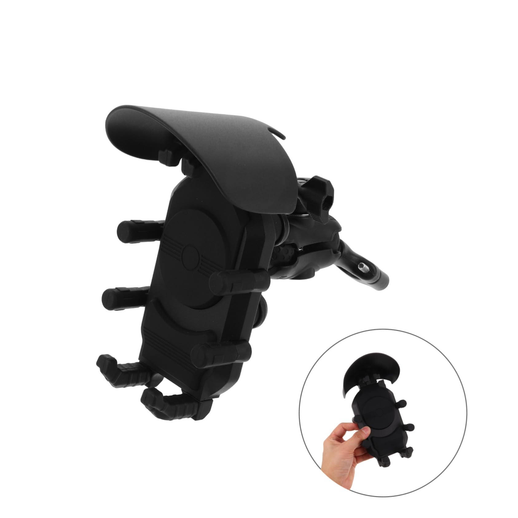 Support de Téléphone Antivol pour Moto, Guidon 1, 6 à 3, 2 Cm