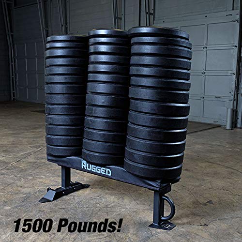 Rugged Fitness Flat Weight Bench 1500 Pound Capacity Commercial