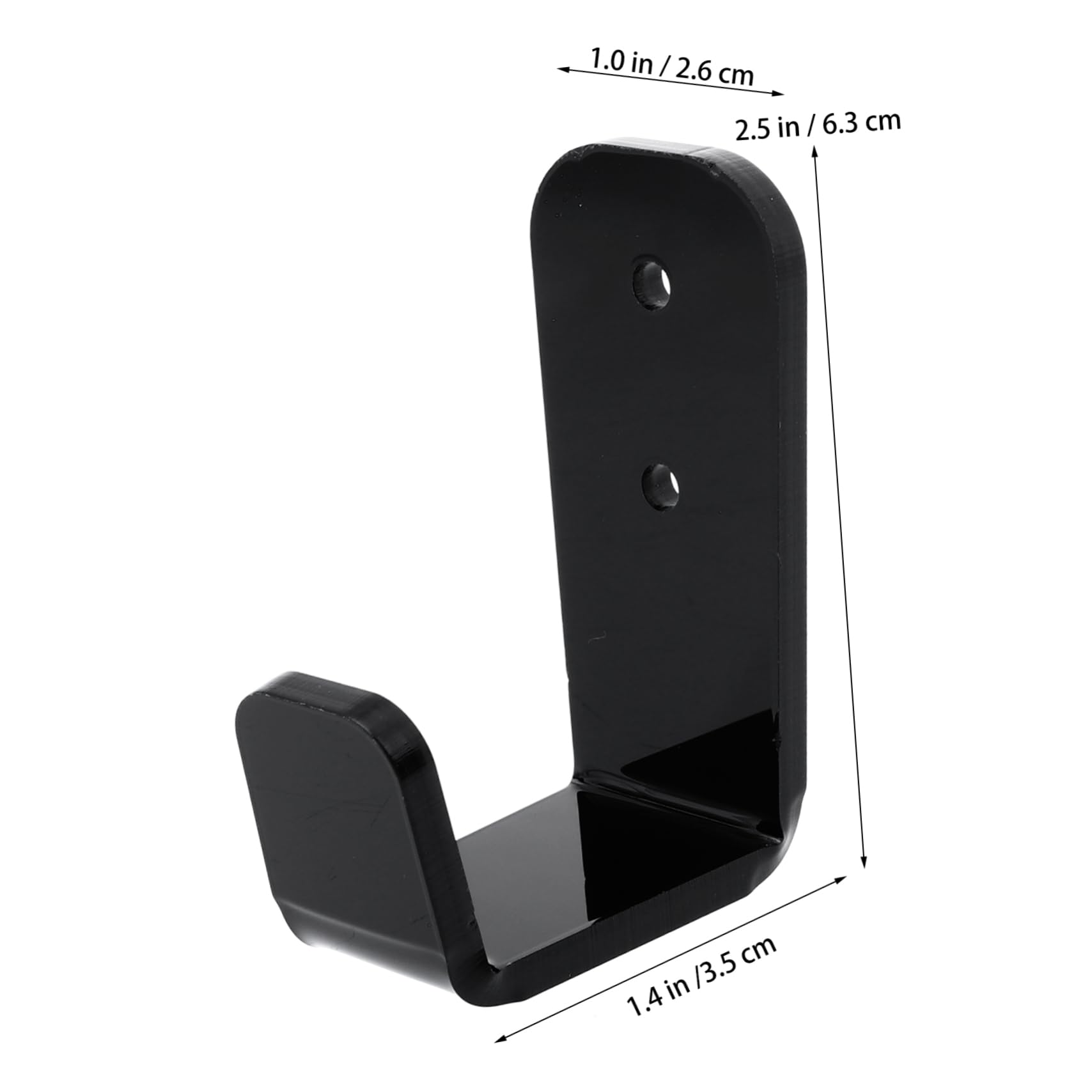 NAMOARLY 2 Sets Ski Poles and Hockey Stick Hanging Racks Durable Wall Mounted Storage for Fishing Rods and Trekking Poles for Home Organization and Decoration