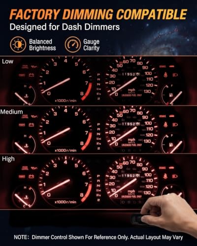 Kit de 20 Bombillas LED Rojo para Acura Integra 1986-2001 miniatura 5