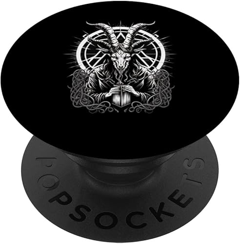 Baphomet - Occult Gothic Demon PopSockets Swappable PopGrip