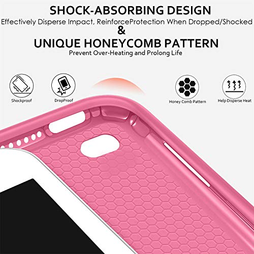 Image of iPad Mini 5th 4th 3rd 2nd 1st Generation Cover A2133 MUQY2HN /A MUQW2HN /A MUQX2HN /A A1538 MK6K2HN /A MK6J2HN /A MK6L2HN /A A1599 MGNV2HN /A MGYE2HN /A MGNR2HN /A A1489 ME276HN /A ME279HN /A - Pink