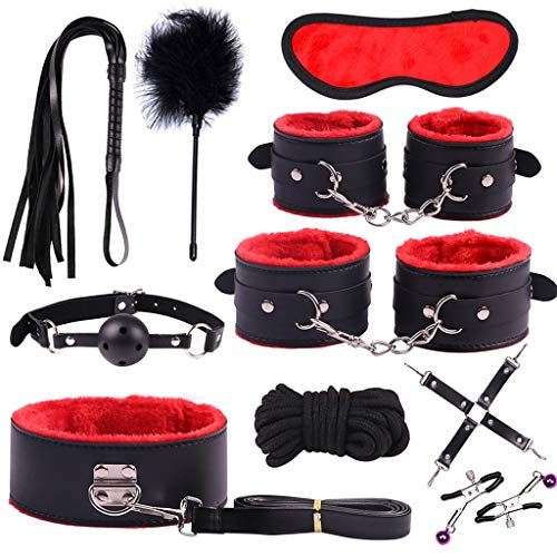 Bundle Tight Binding 10pcs/Sets Bed Game Play Set Sxx Toys for Couple Women Supplies