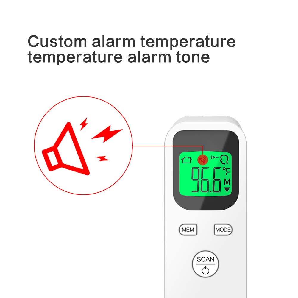 🔥 Cаѕhbасk uр tо 70% ULBRE Forehead Thermometer for Adults and Kids, No Touch Digital Infrared Thermometer Temperature Gun, Accurate Instant Reading Fever Alarm 20sets Memory Buу 1 gеt 1 ULBRE Forehead Thermometer for Adults and Kids, No Touch Digital Infrared Thermometer Temperature Gun, Accurate Instant Reading Fever Alarm 20sets Memory