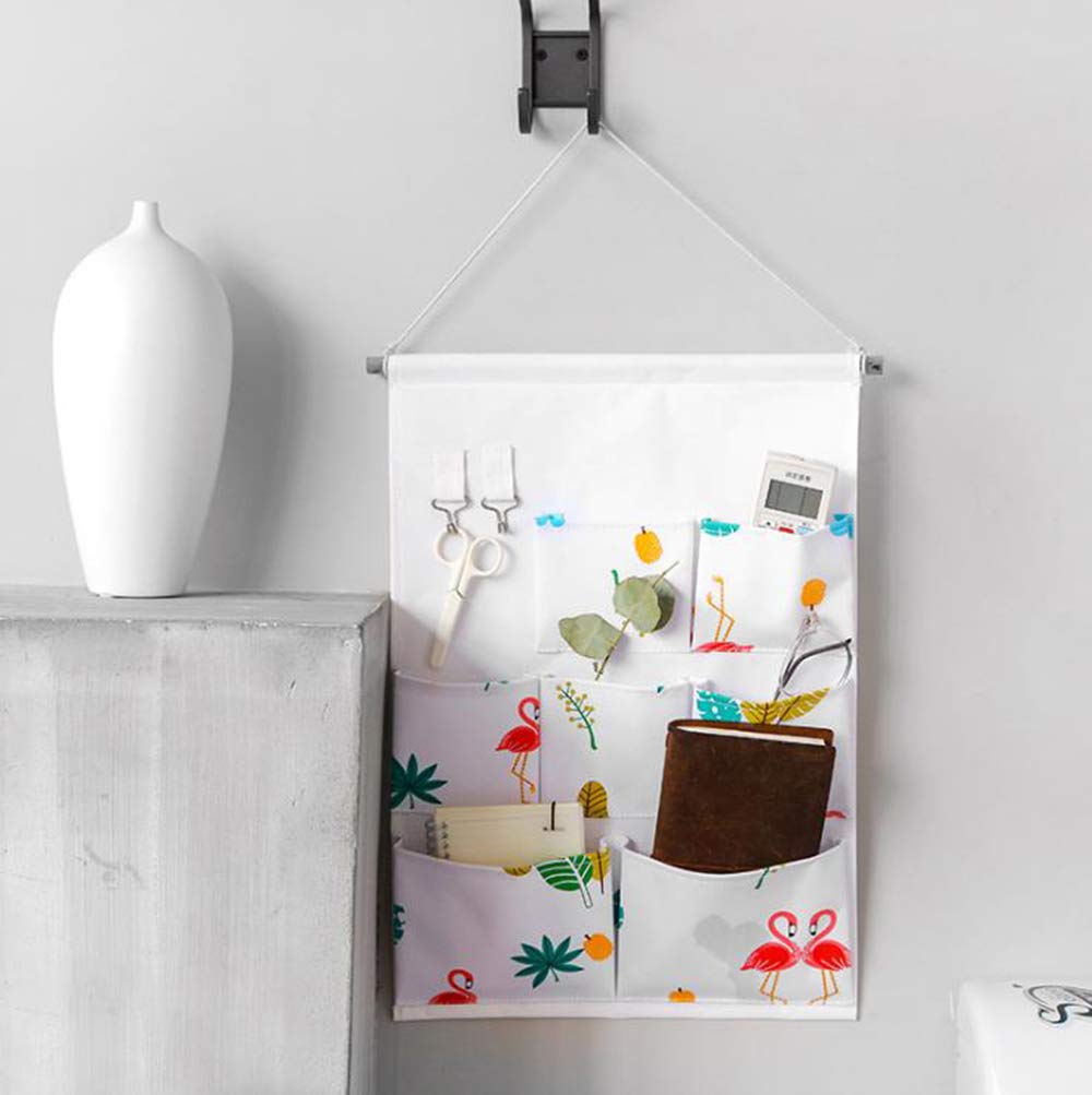 Sac de rangement suspendu multicouche et organiseur mural pour porte de maison