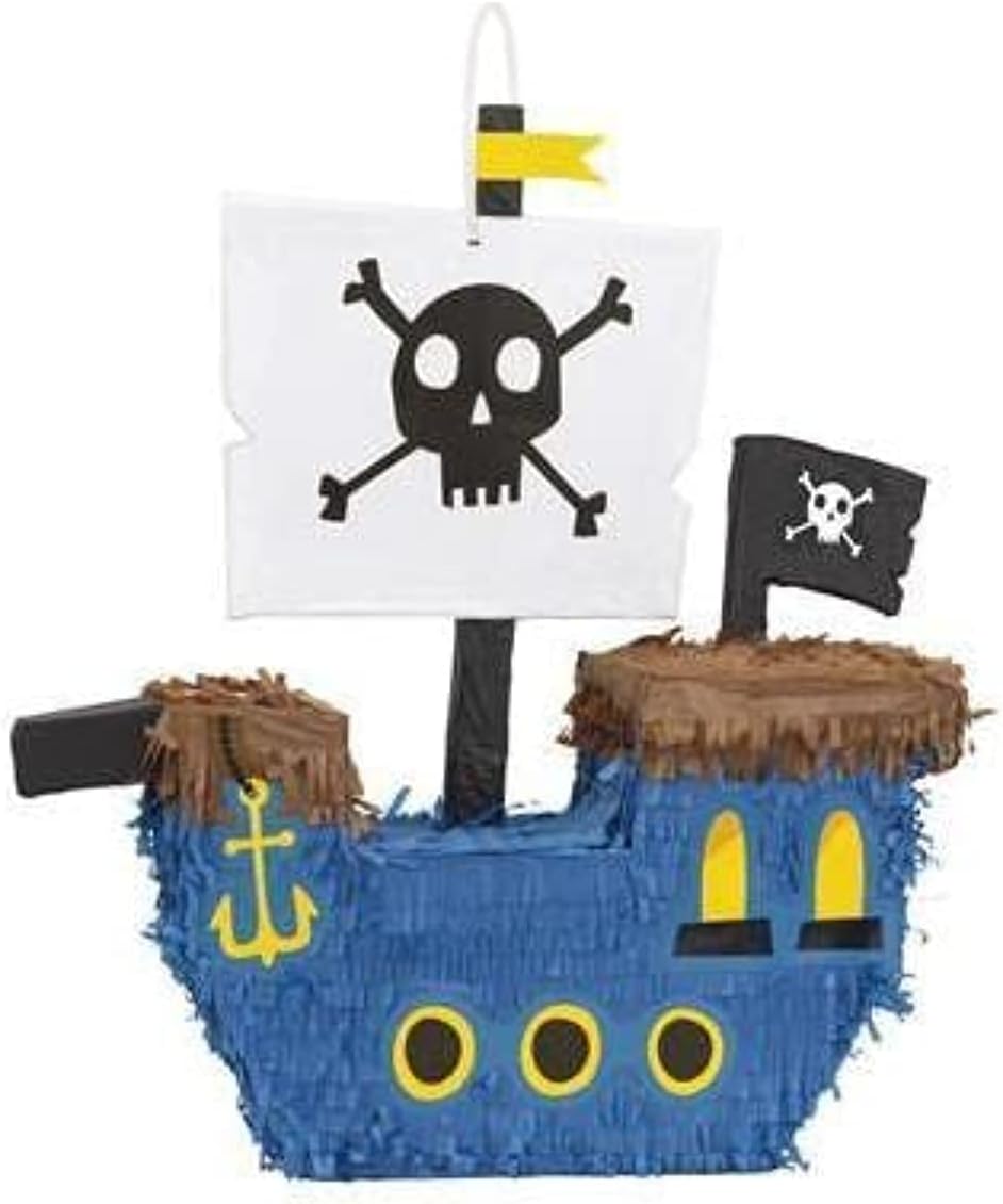 3D Pirate Ship Piñata 1 Pc, Piñatas Amazon Canada