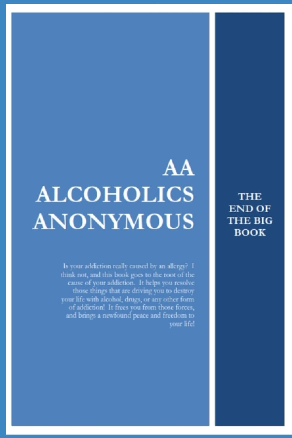 AA Alcoholics Anonymous: The End of The Big Book