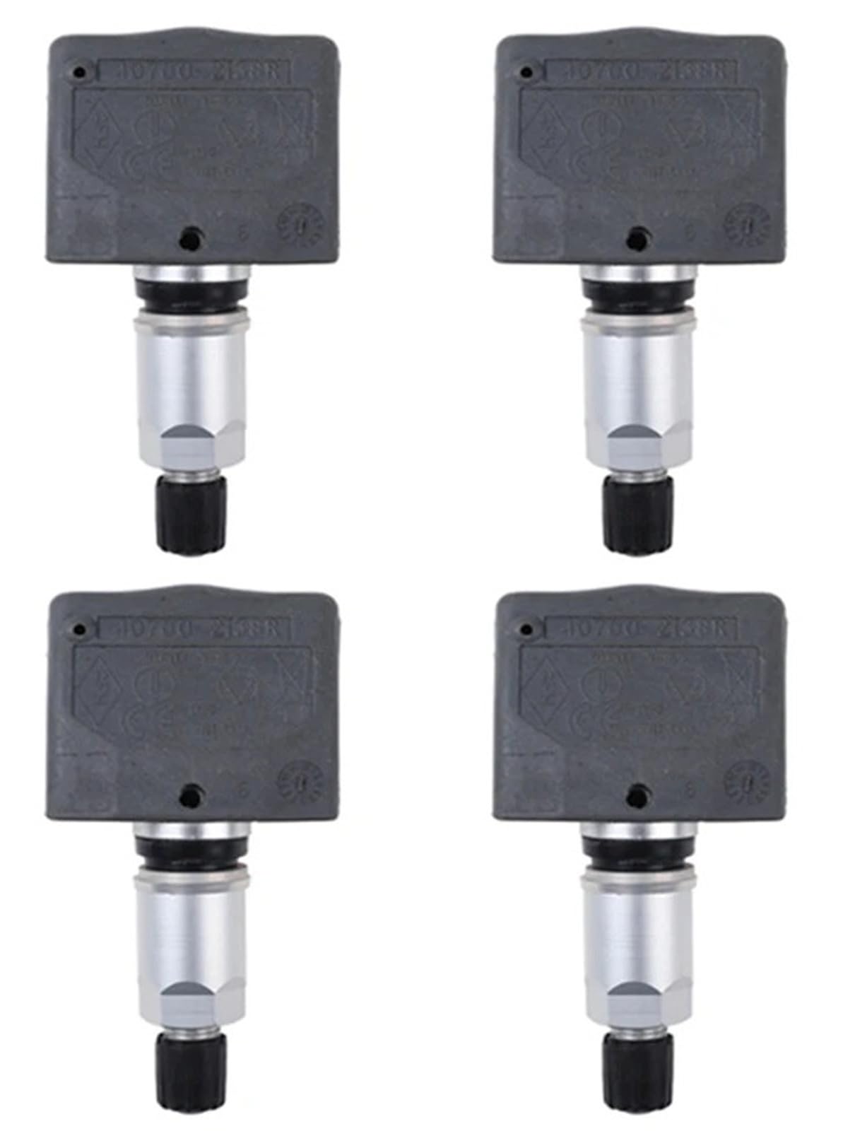 Capteur de pneu de voiture Capteurs TPMS de surveillance la pression des pneus pour Renault Laguna II Grandtour 2001-2015 8200086582(4PCS)