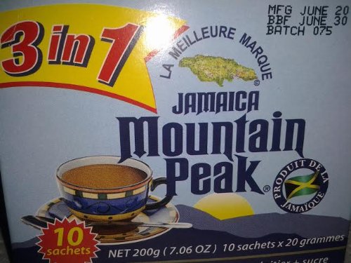 Amazon.com : Jamaican Mountain Peak Coffee 10 Sachets : Grocery ...