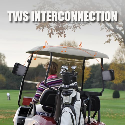 Magolfin X10 2-Pack Golf Cart Speakers thumb #2