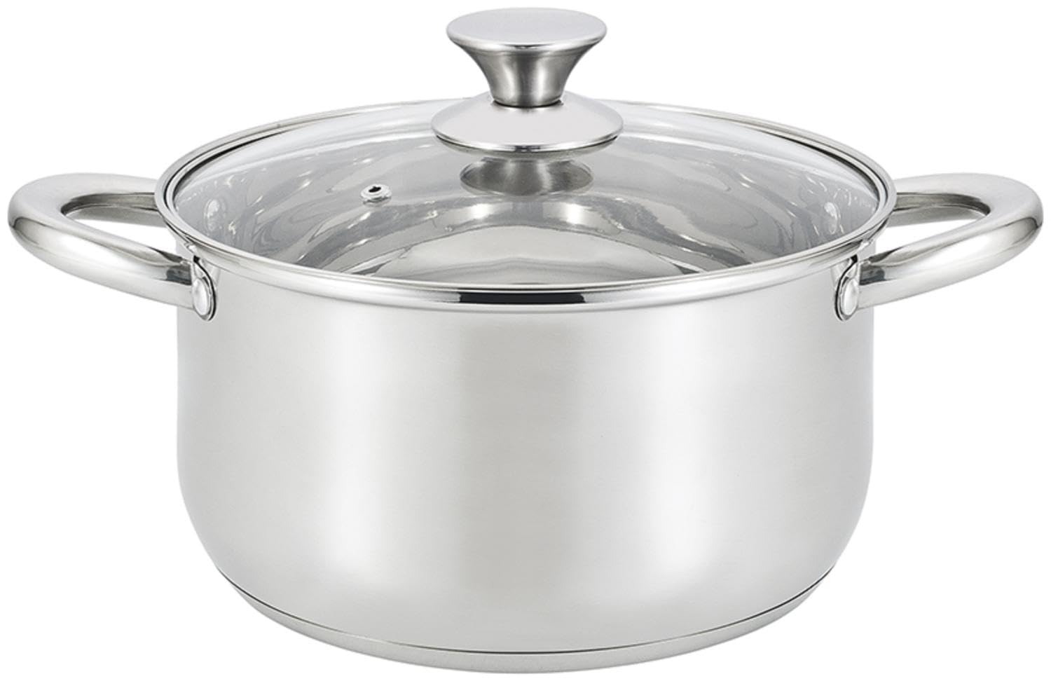 Baumalu Faitout avec couvercle 20 x 8,5 cm, acier inoxydable, induction
