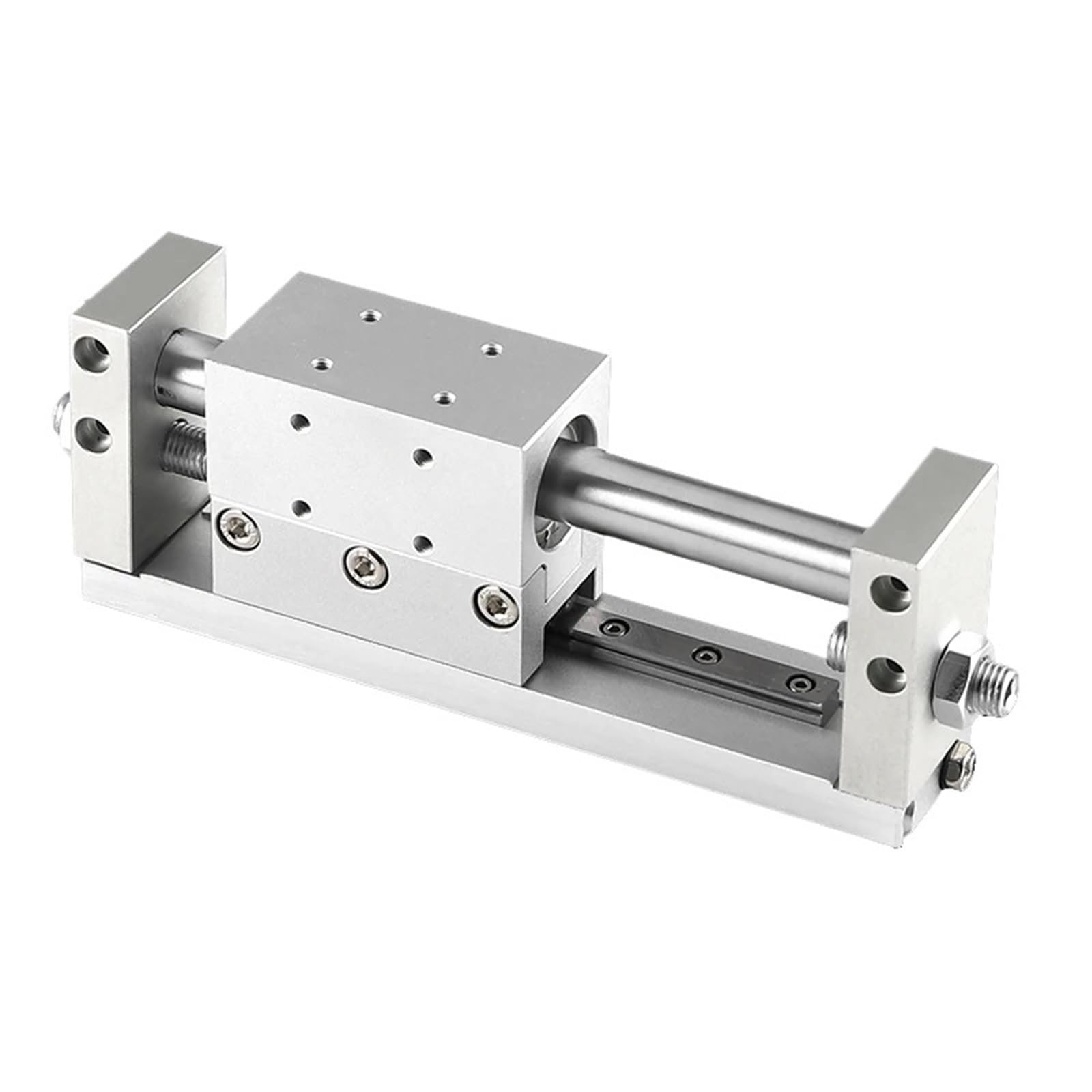 Vérin sans tige magnétique RMH20x100SS avec rail de guidage intégré pour guidage linéaire précis
