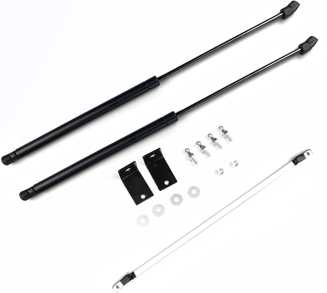 2Pcs Front Hood Lift Supports for 11th Gen Honda Civic 2022 OEM Replacement Bonnet Hydraulic Gas Charged Hood Lift Shocks Bar Springs Props Support Assist Kits
