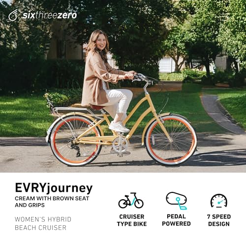 sixthreezero EVRYjourney Women’s Beach Cruiser Bike, Step