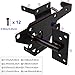 Gate Latches for Wooden Fences Heavy Duty Post Mount Automatic Gravity Lever Spring Self Locking Hardware Wood/Vinyl Fence Gate Lock for Secure Pool/Yard/Garden,Black Finishing,Steel