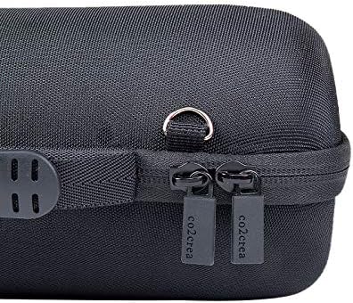 Hart Reise Schutz Hülle Etui Tasche für JBL Charge 4 / JBL Charge 5 Tragbarer Bluetooth Lautsprecher von co2CREA (Schwarz)