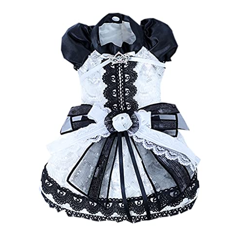 Fegoclt Dog Dress, Dog Princess Skirt Dog Wedding Dress Clothes With Lace Embroidery For Puppy Or Small Pets (Size : Xx-Large) #TOP6