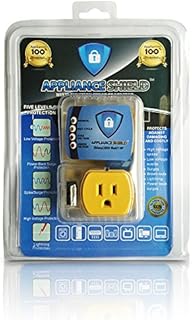 Appliance Shield Surge Protector - Protects Appliances From Damaging & Costly Voltage Spikes/Dips, Works Great for Appliances, Refrigerators, Freezers, Dryers. Best In Class 20 Amp, 2200 Watts.