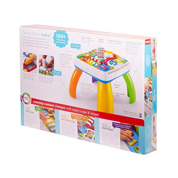 Mattel Multi-Lösung Fisher Price BILINGÜE 3 Spielmodi, bunt – Bild 6