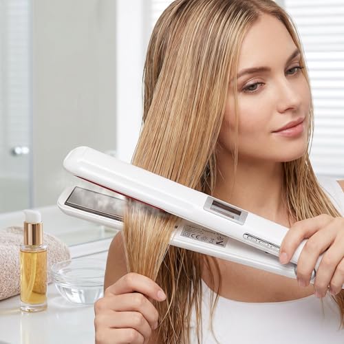 Plancha de Pelo Infrarroja con Pantalla LCD y Tecnología de Onda Fría miniatura 5