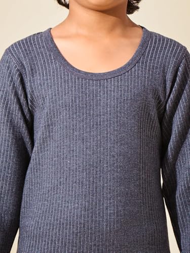 Image of Lux Inferno Kids Thermal Top | Full Sleeves Round Neck Warm Innerwear | Boys & Girls Winter Wear