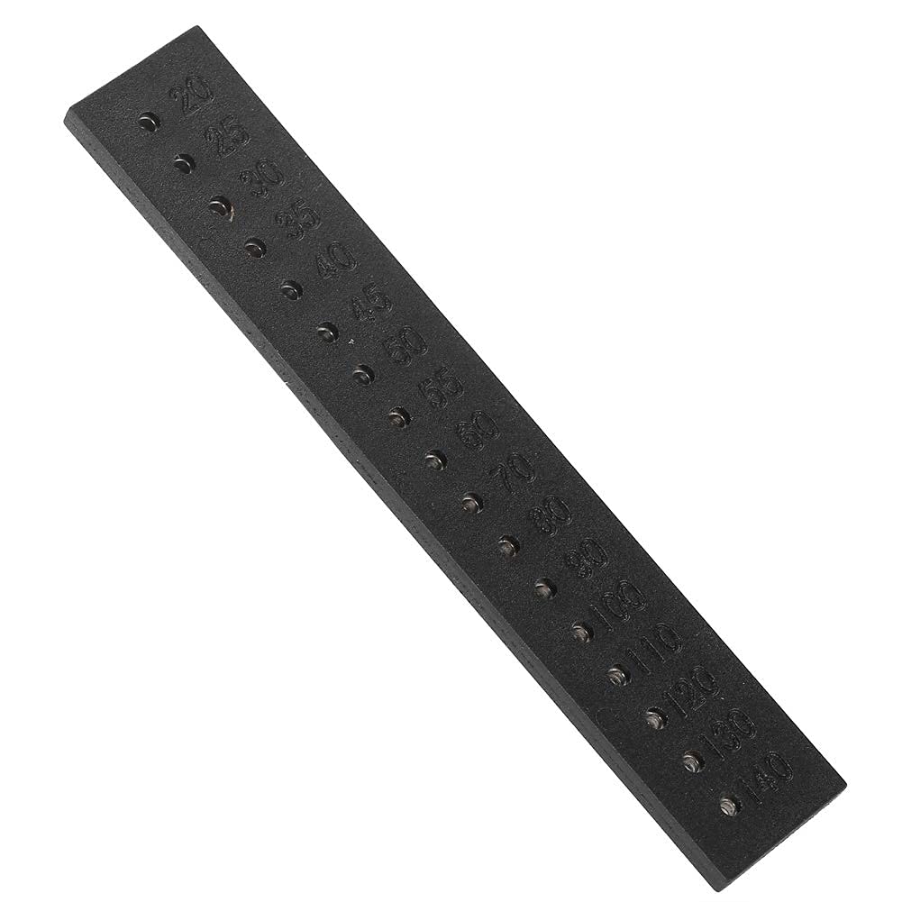 Échelle de mesure endodontique Gutta Percha Points Span Mesure Échelle Règle de mesure Outils dentaires Appareils de mesure endodontiques légers et durables