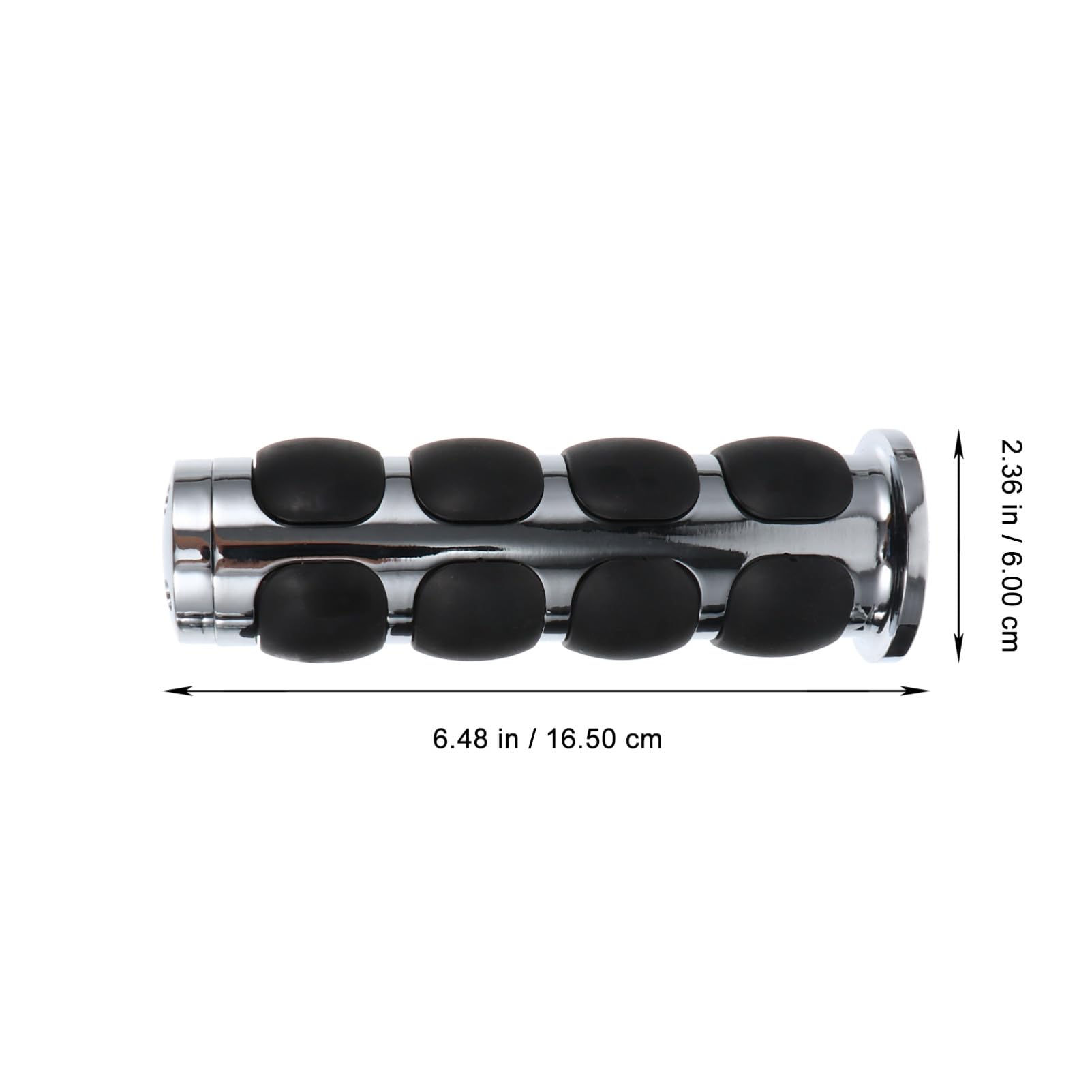 Poignées de Guidon Moto 1 Paire en Alliage D’aluminium