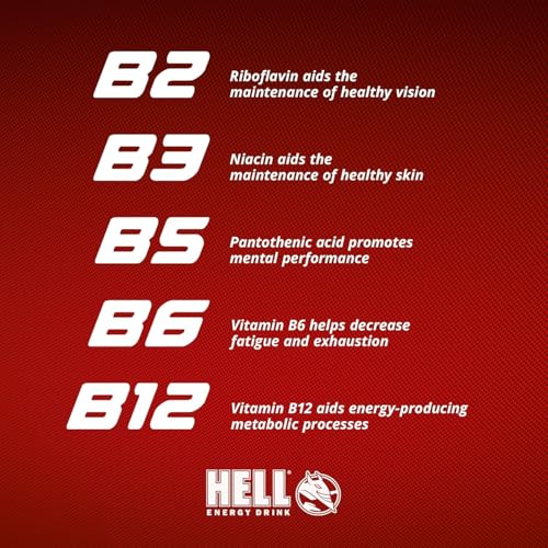 Image of HELL ENERGY DRINK CLASSIC 250ML- Pack of 24 (250ML X 24), Golden, Regular