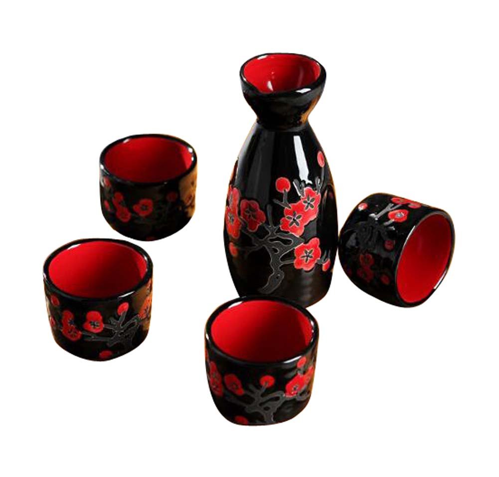 Outlet Shopping Dragon Troops Set Of 5 Elegant Ceramic Wine Sets Wine