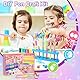 ESSALOO Stifte Selber Machen Set, 20 Stück Mein Stifte Atelier mit 100+ Accessoires, Basteln Kindergeburtstag & Geschenke für Kinder ab 6-12 Jahre