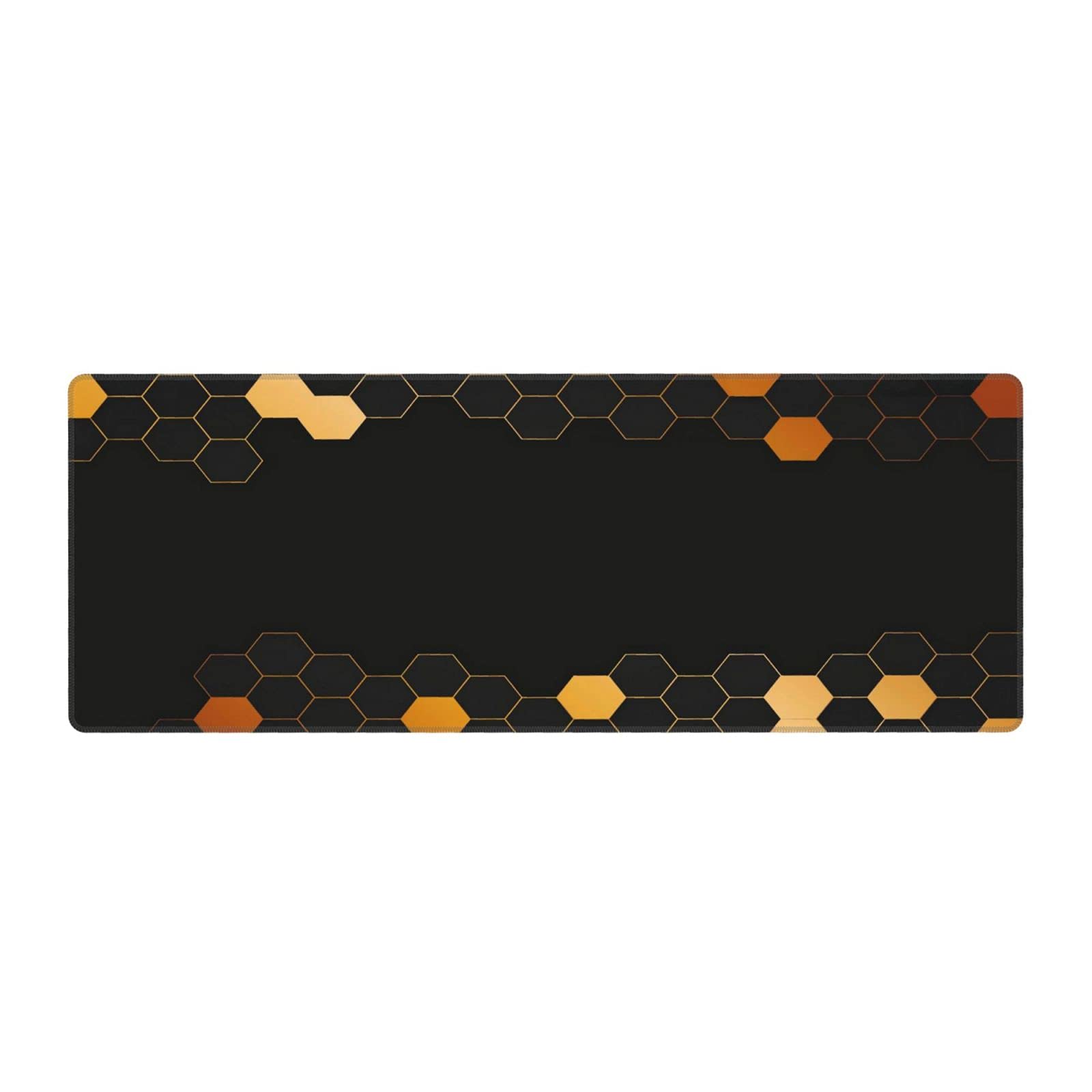 Honeycomb Extended Mouse Pad 35.4x15.7 Inch XXL Jamaica - View #14