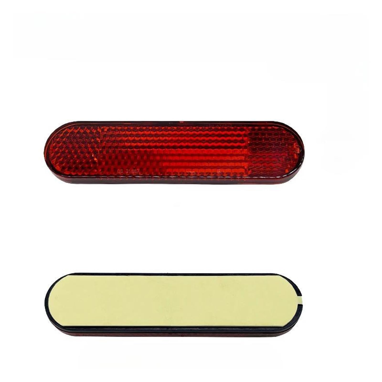 2Pcs Motorcycle Front Fork Reflector Reflective Decals Warning Sign for Sedans and Bicycles Reflective Sticker