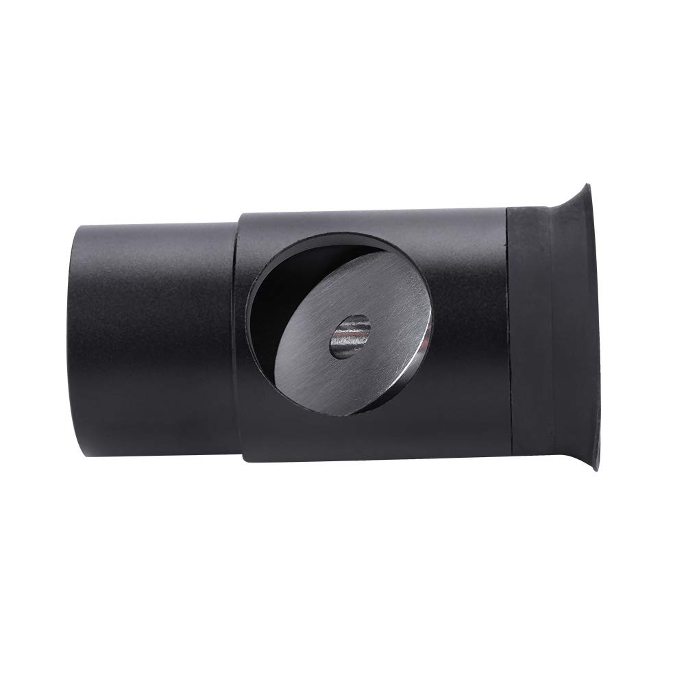Oculaire de Visée 1,25 Pouce en Alliage d'Aluminium - Collimation Optique pour Télescope Astronomique - Accessoire Noir