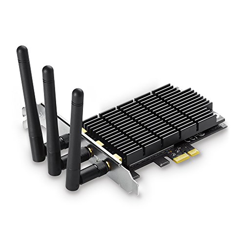 Tarjeta de Red Inalámbrica TP-Link Archer T9E AC1900 PCIe para PC con Beamforming y Tecnología de Disipador de Calor miniatura 3