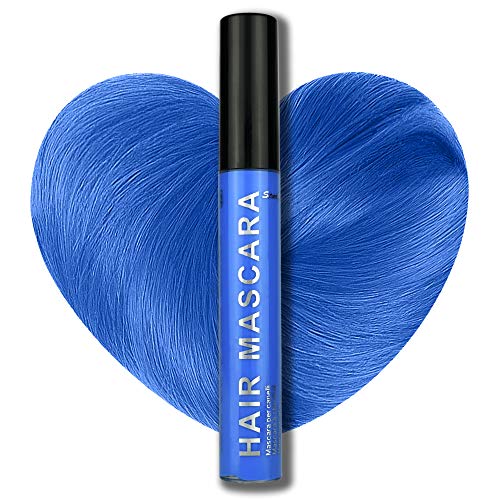 Stargazer Neon Blue UV Reactive Hair Mascara Wash Out Color