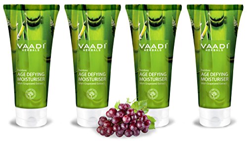 Image of Vaadi Herbals Bamboo Age Defying Moisturizer, 60g (Pack of 4)