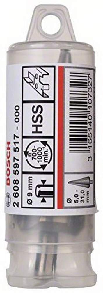 HSS cilíndrica chapa: 6-30 x 103 x 9