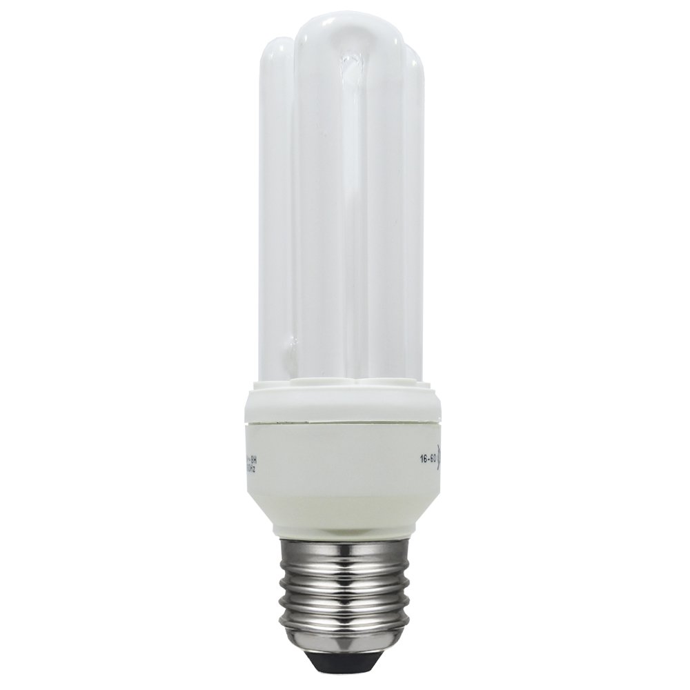 LAES 981056 Bulb Saving Mini E27, 15 W, White, 40 x 136 mm