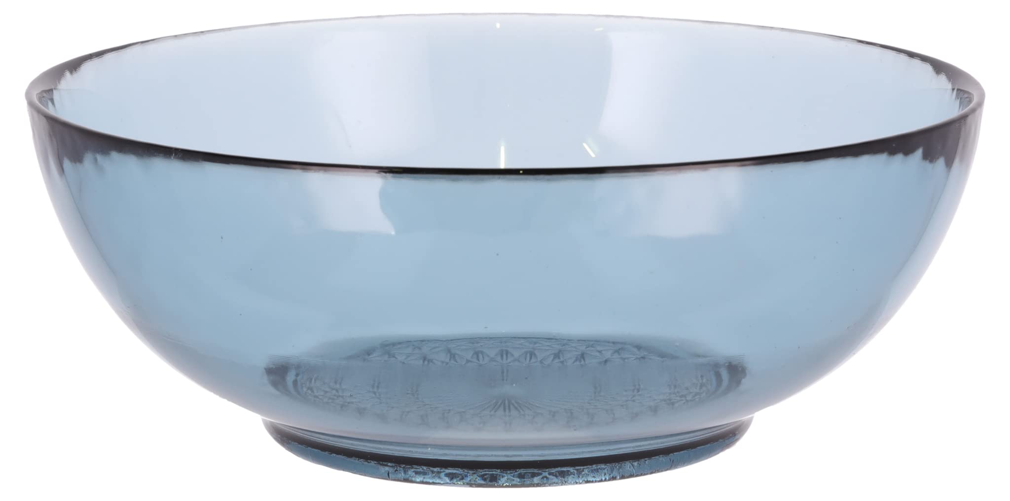 Glass Plate Kusintha 25 Cm Blue