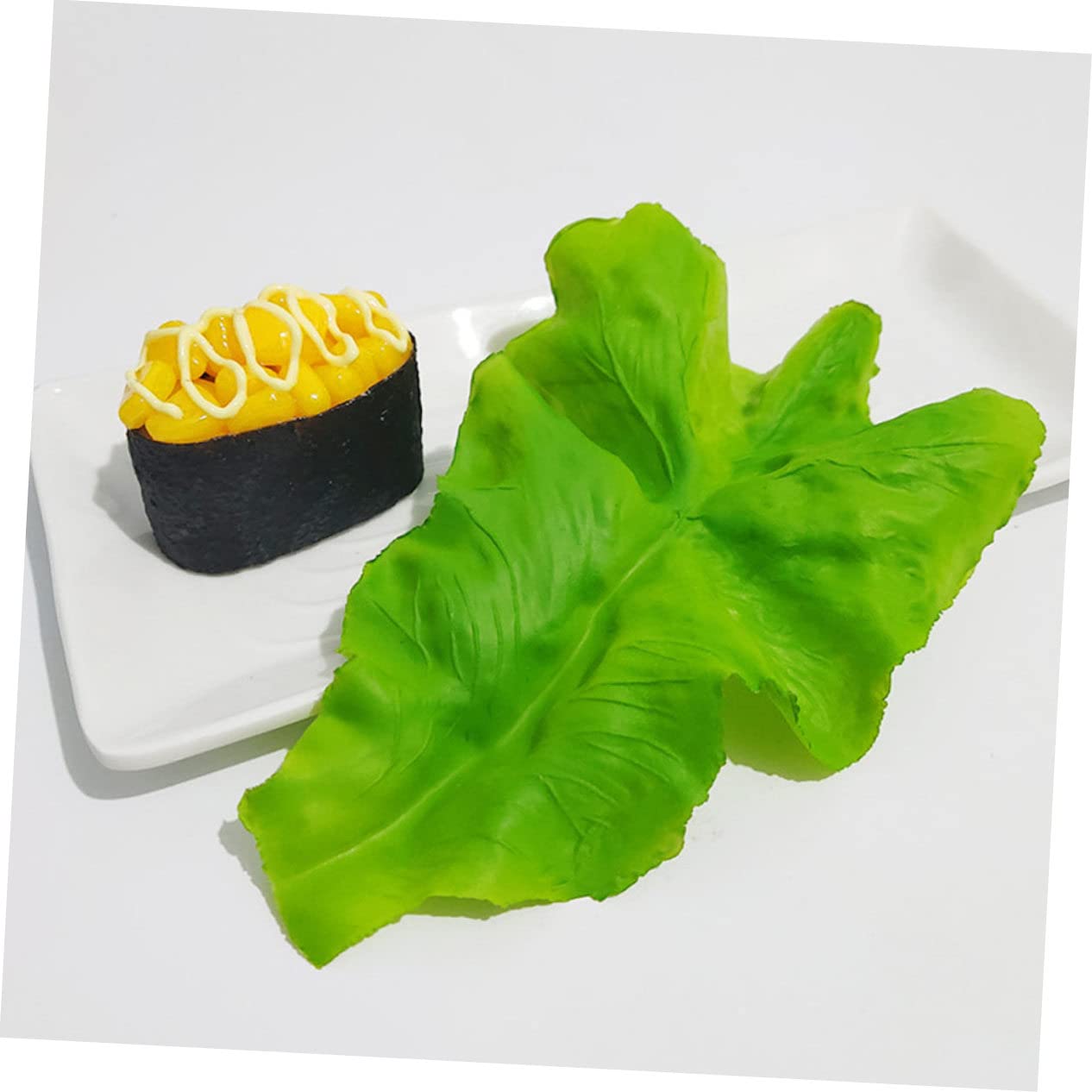 Cabilock Künstlicher Salat 3-teilig - Lebensechte Gemüsedeko Für Küche & Mehr