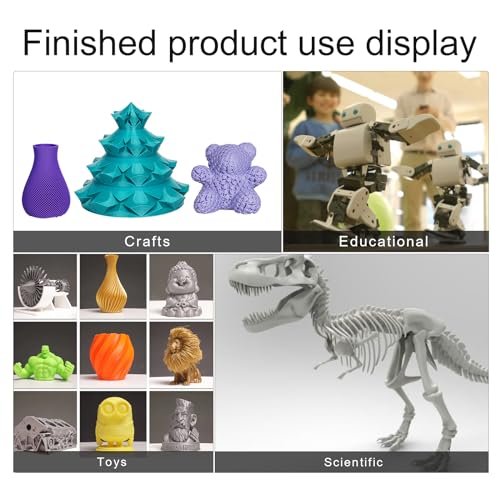 Image of Kretrum PLA Filament 1.75 mm 3D Printer Filaments Cardboard Spool Refills 1 kg Widely Compatible for Most FDM 3D Printers Fits ELEGOO Anycubic FlashForge Creality Bambu Prusa ect. Pine Green