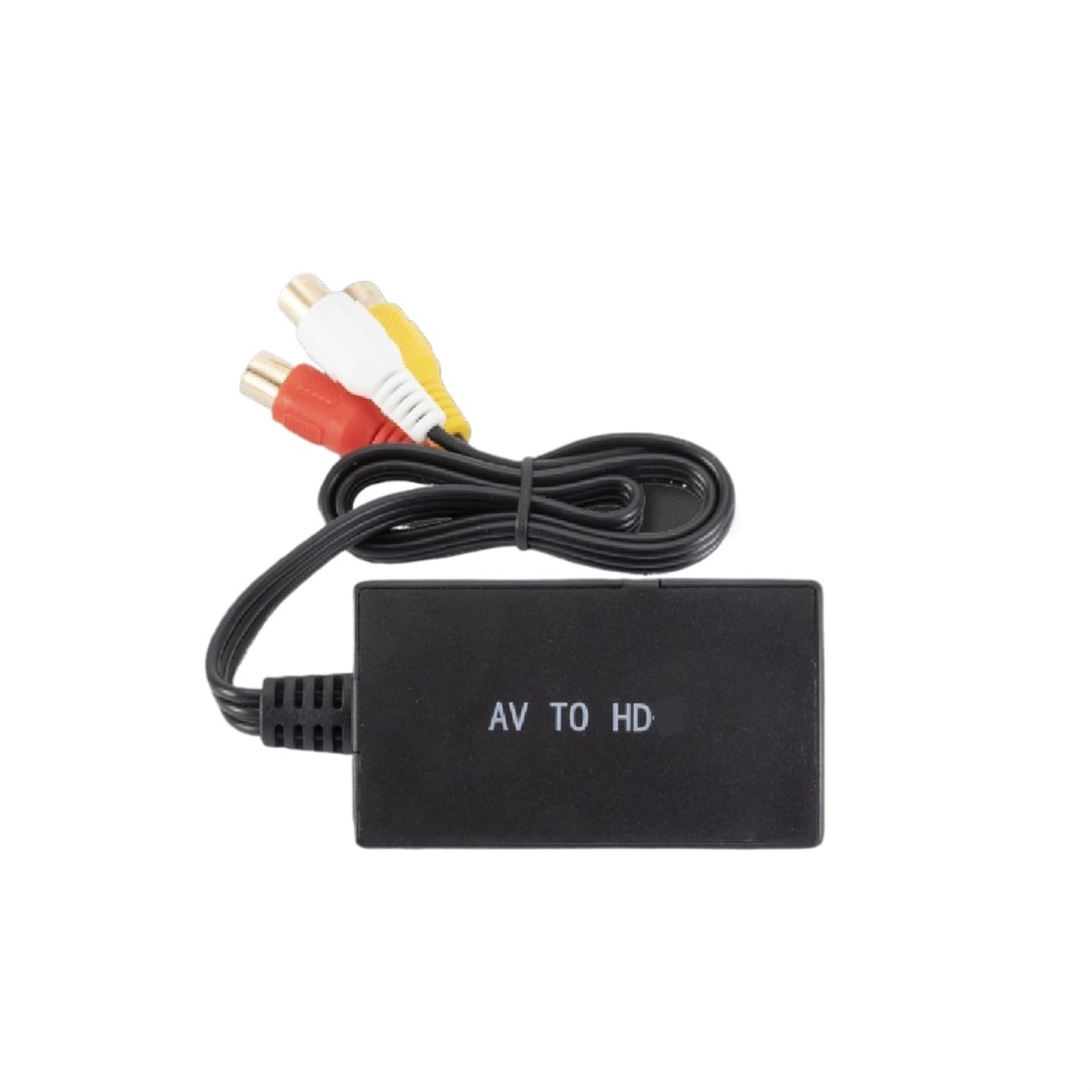Adaptador de Video Compatible con AV CVSB L/R a HDMI Convertidor de Video HD 720P 1080P Conversión Compatible con AV a HDMI Compatible con PAL