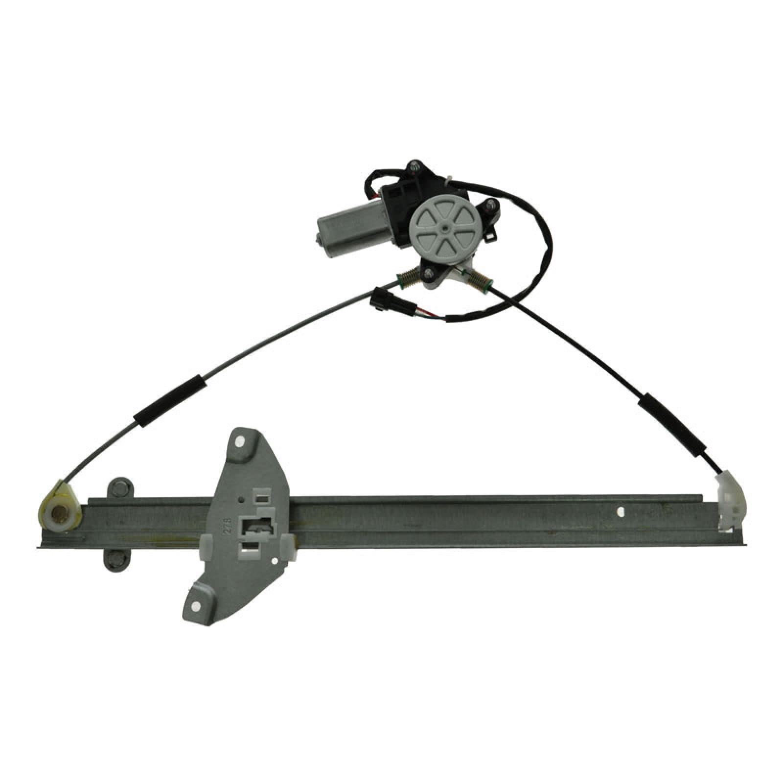 TRQ Front Right Power Window Regulator &amp; Motor Assembly Passenger Side Compatible with 1996-2000 Toyota RAV4
