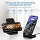 Google Pixel Wireless Charger Stand, 15W Schnelles Kabelloses Ladegerät Handy Ständer, Induktive Ladestation Wireless Charger für Google Pixel 9 Pro/8/7/6/5/Samsung Galaxy S25+/S24 FE/S23/S22/S21/S20
