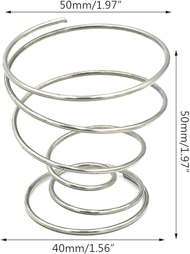 Miniatura 4 de Soporte de alambre de resorte para plantas de aire, soporte de Tillandsia en miniatura, maceta de jardín, maceta de almacenamiento, contenedor de